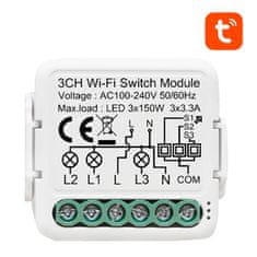 Avatto Avatto N-WSM01-3 TUYA Wi-Fi stikalo za pametne škatle