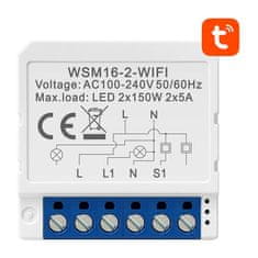 Avatto WSM16-W2 TUYA inteligentno stensko stikalo Wi-Fi