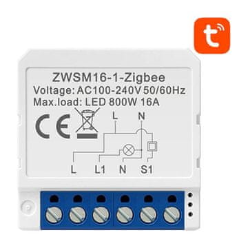 slomart pametno stikalo zigbee avatto zwsm16-w1 tuya
