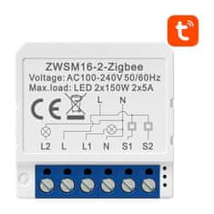 Avatto ZigBee ZWSM16-W2 TUYA inteligentno stikalo za vtičnice