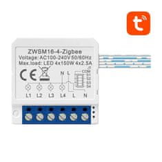 Avatto ZigBee Avatto ZWSM16-W4 TUYA inteligentno stikalo za vtičnice