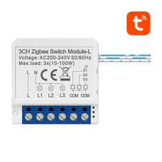 Avatto ZigBee LZWSM16-W3 Inteligentno stikalo za vtičnice TUYA brez nevtralnih elementov