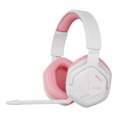 Dareu brezžične igralne slušalke dareu eh755 bluetooth 2.4g (roza)
