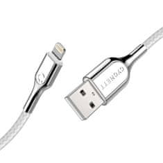 Cygnett kabel lightning do usb cygnett armoured 2.4a 12w 0,1m (biały)