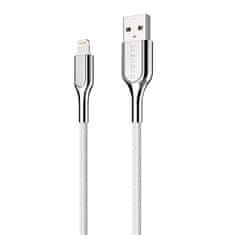 Cygnett kabel lightning do usb cygnett armoured 2.4a 12w 0,1m (biały)