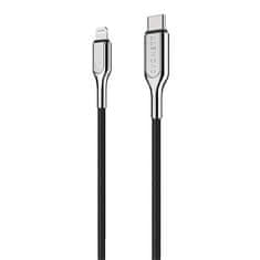 Cygnett kabel USB-c do lightning cygnett armoured 12w 1m (czarny)