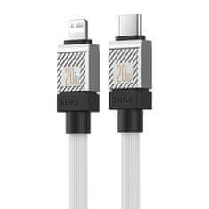 BASEUS USB-C na Lightning CoolPlay Series 20W kabel za hitro polnjenje 1m (bela)