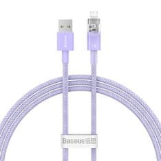 BASEUS baseus kabel za hitro polnjenje USB-a z Lightning Explorer serije 1m, 2,4a (vijolična)