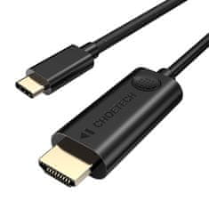 Choetech choetech xch-0030 kabel usb-c do hdmi, 3 m (črn)