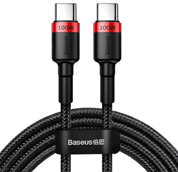BASEUS podatkovni kabel USB-C - USB-C, 100 W, 2 m (CATKLF-AL91) - odprta embalaža