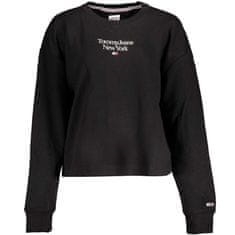 Tommy Hilfiger Športni pulover črna 158 - 162 cm/XS Tommy Jeans Sweatshirt