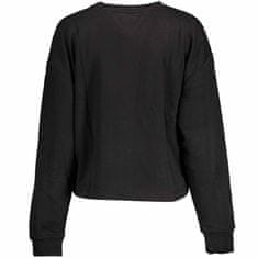 Tommy Hilfiger Športni pulover črna 158 - 162 cm/XS Tommy Jeans Sweatshirt