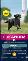 Eukanuba Adult Large Breed suha pasja hrana, 15+3 kg
