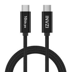 INVZI Kabel USB-C / USB 3.2 Gen2 100W 10Gbps, 2 m (črn)
