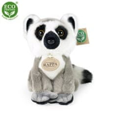 Rappa Plišasti lemur, sedeči 18 cm EKOLOŠKO PRIJAZNO