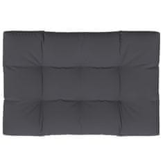 Vidaxl Blazina za kavč iz palet antracitna 120x80x12 cm