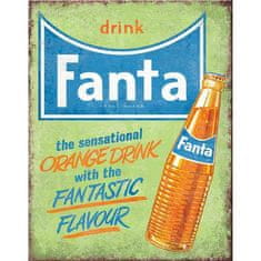 Okrasna tabla Fanta, the sensational orange drink