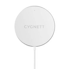 Cygnett Brezžični polnilec 7,5 W 2 m (bel)