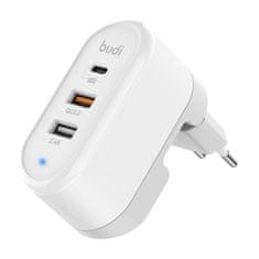 Budi polnilec budi tipa c + usb 2,4a 5v