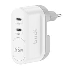 Budi polnilec, budi 2x usb 65w