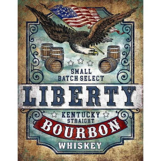 Desperate Okrasna tabla Liberty bourbon whiskey