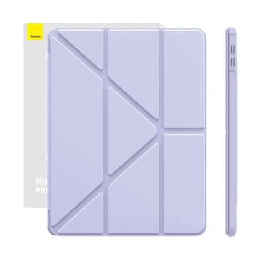 slomart zaščitni ovitek za ipad 10,2" baseus minimalist (vijolična)