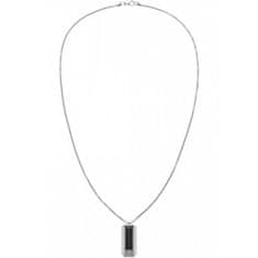 Tommy Hilfiger Elegantna jeklena ogrlica z vojaško oznako 2790354