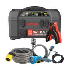 Lokithor AW401 Jump Starter / Booster 2500A + Powerbank 20000mAh + kompresor + Flash Light + Power Wash 5-v-1 naprava