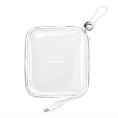 Joyroom Powerbank JR-L002 Jelly 10000mAh, USB C, 22,5W (bela)