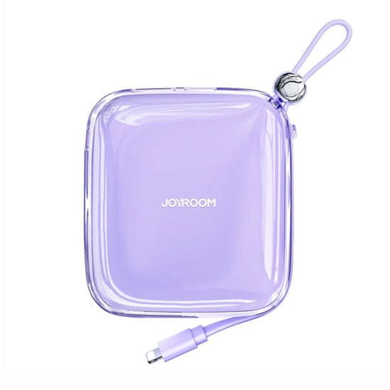 slomart powerbank joyroom jr-l005 jelly 10000mah, lightning (vijoličen)