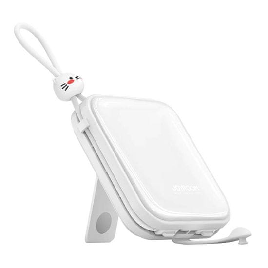 slomart powerbank joyroom jr-l009 cutie 10000mah, 12 W (bela)