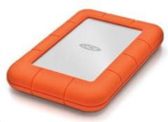 LaCie HDD zunanji robustni mini 2,5" 2TB - USB 3.0, oranžna