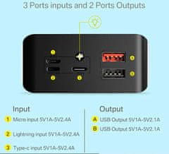 Polnilna Baterija Powerbank 40.000mAh