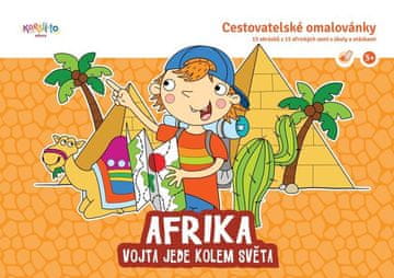 Potovalne pobarvanke / Vojta gre v svet Afrike