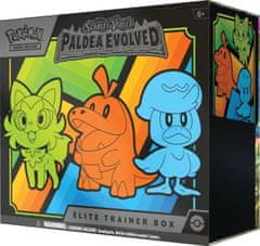 Pokémon TCG: Scarlet & Violet 02 Paldea Evolved - škatla za elitnega trenerja