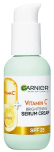  Garnier Skin Naturals Vitamin C 2v1 serum-krema za sijočo kožo, SPF 25