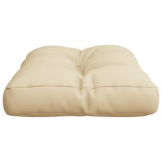 Vidaxl Blazina za kavč iz palet bež 60x40x12 cm