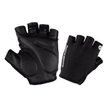 slomart rockbros kolesarske rokavice z odprtimi prsti velikost: m s106bk-m (črne)