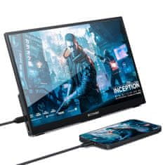 Blitzwolf blitzwolf pcm2l 13,3'' hdmi 1080p prenosni monitor (črn)