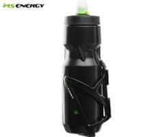 MS ENERGY MSBH-10 steklenica + držalo za kolo, 710ml, univerzalna, črna
