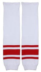 Merco Multipack 2ks Hokejske nogavice belo-rdeče 1 par
