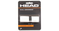 Head Multipack 4ks Dvojni absorpcijski osnovni ovoj za loparje, bele barve, 1 kos