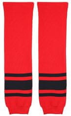 Merco Multipack 2ks Hokejske nogavice rdeče-črne 1 par