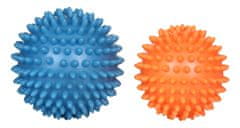 Merco Multipack 8ks Masažna žoga, modra 9 cm