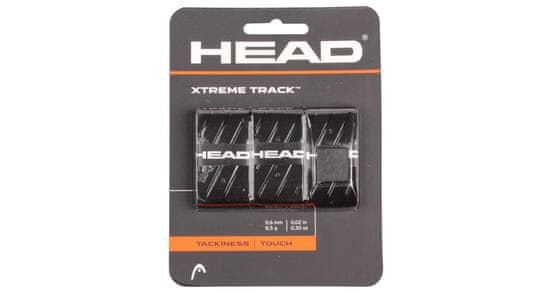 Head Multipack 4ks XtremeTrack ovoj za lopar, tl. 06 mm črn 3 kosi