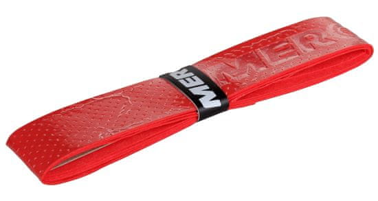 Merco Multipack 10ks Ekskluzivni ovitek overgrip za loparje, tl. 06 mm rdeča 1 kos