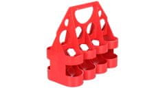 Merco Multipack 4ks Rack Standardni plastični nosilec za steklenice rdeče barve