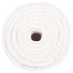 Vidaxl Vrv za čoln popolnoma bela 16 mm 250 m polipropilen