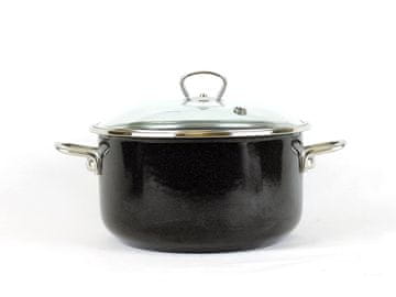 Belis lonec BELIS PREMIUM 24cm 5,5l s pokrovom ČERNO