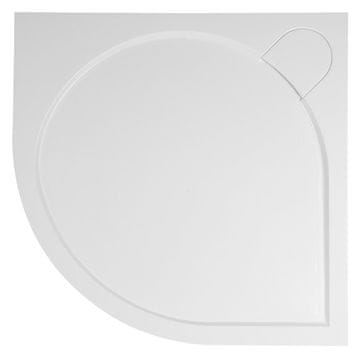 Gelco GELCO Arca Bela Lita Marmorna Kvadratna Tuš Kad 90x90cm R550